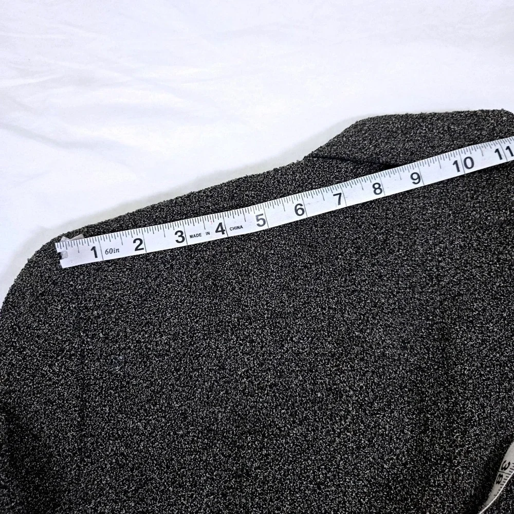 Vintage Jhane Barnes Mens Blazer 40 Gray Textured Tencel 3 Button Woven In Japan